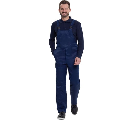 Изображение товара Полукомбинезон мужской Прабо Стандарт 2 синий 104-108/182-188 (52/5) 16352