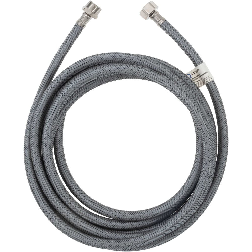 Изображение товара Подводка для воды AQUALINE в оплётке из полиамидных нитей, 1/2 вн-нар 250 см 5026