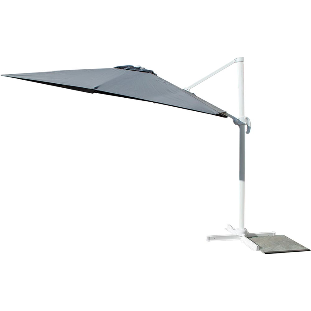 Изображение товара Зонт GARDECK Севилья 3х3 м, серый, механизм наклона