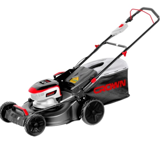 Изображение товара Аккумуляторная газонокосилка Crown 40 В, АКБ+ЗУ в комплекте CT29019HX-4