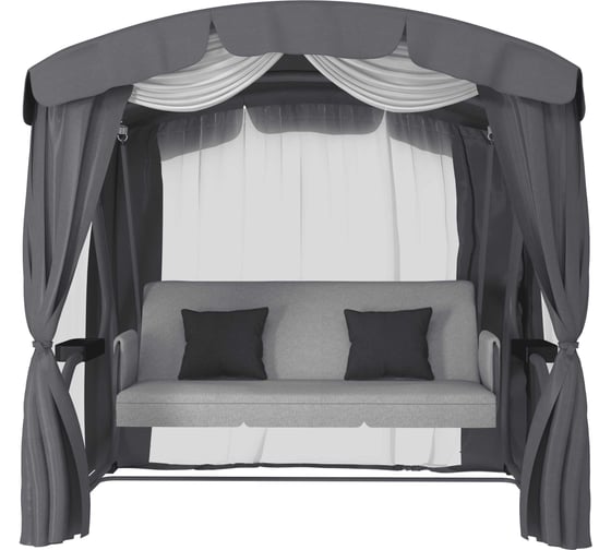 Изображение товара Качели садовые взрослые для дачи Redford 3 местные Караван Люкс 59303/5