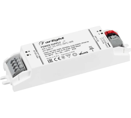 Изображение товара Блок питания Arlight ARJ-SP-23-PFC-NFC-WR 1шт 050111