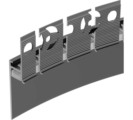 Изображение товара Профиль Arlight PLINTUS-FANTOM-BENT-H35-SIDE-2000 BLACK 2м 043676(1)