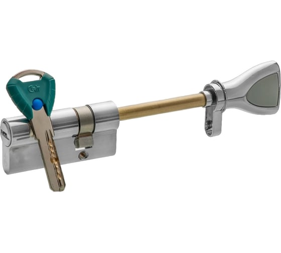 Изображение товара Цилиндровый механизм CRIT Р-238-St (30/20/80)-Хп Код В 2 ключа (мастер код) 031752