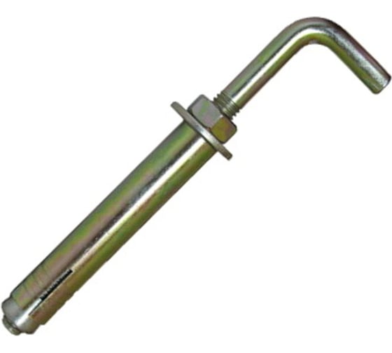 Изображение товара Анкерный болт с Г-образным крюком КОСТИНСТРОЙ 10x120 (10 шт) 35198