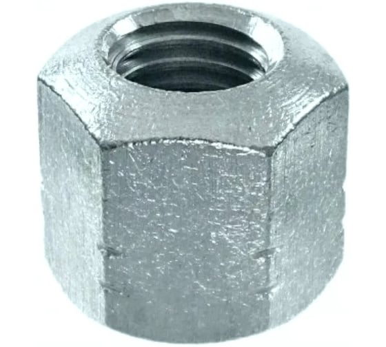 Изображение товара Гайка Море-Метизов DIN 6330 класс прочности 10.0 цинк М6, 100 шт. GAYKA633010CМ6100М