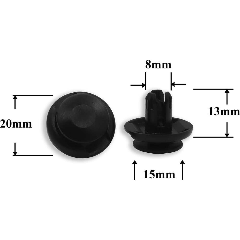 Изображение товара Автокрепеж Acura/Honda/Hyundai/Kia/Mitsubishi 10 шт 11519949, 91512SX0003, MU000319 КрепАвто 0151