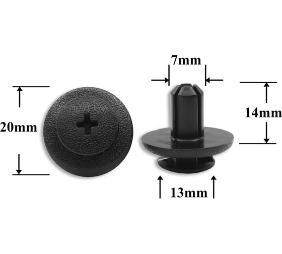 Изображение товара Автокрепеж для Lexus/Toyota 10 шт 9046707138 КрепАвто 0394