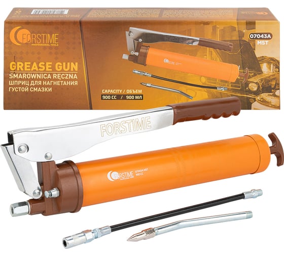 Изображение товара Шприц для нагнетания густой смазки 900мл FORSTIME FT-07043A MST(65563)