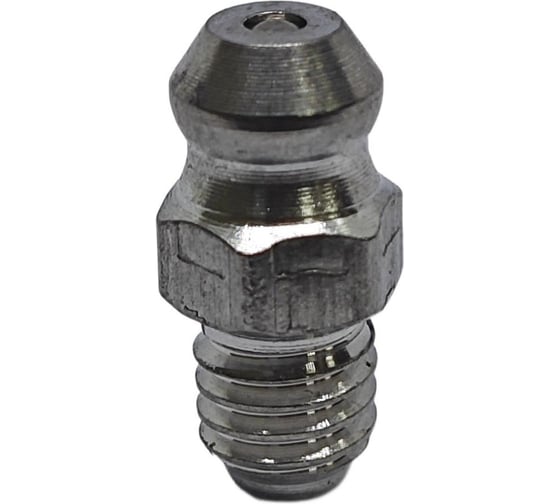 Изображение товара Пресс-масленка MasloSmenka прямая, H1 M6x1, комплект 10 шт,нержавеющая сталь AISI316(A4), Европейский стандарт DIN71412 011101-10