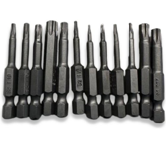 Изображение товара Набор полых бит Turbosky 12шт. 739