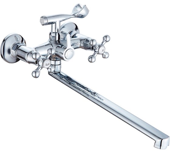 Изображение товара Смеситель для ванны Ekko длинный излив E22019