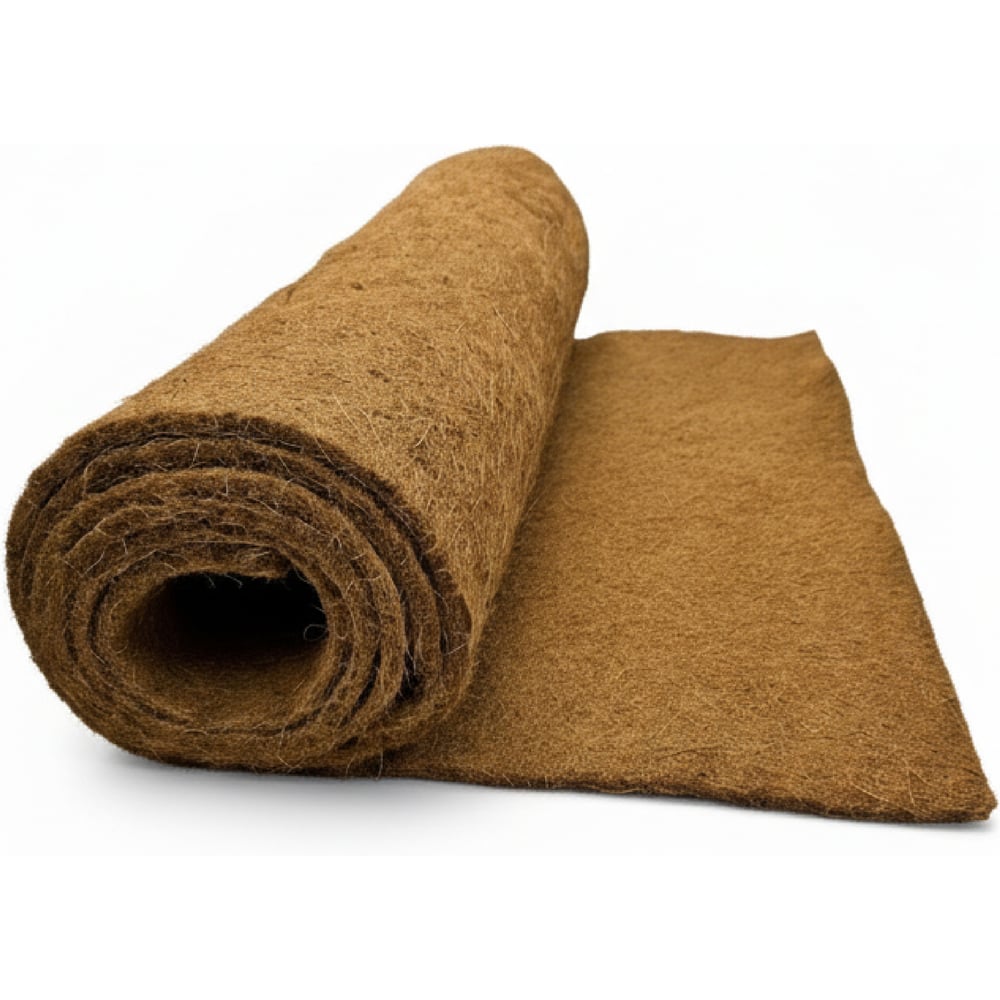 Изображение товара Укрывной материал кокосовое волокно ГеоПластБорд рулон 1х5 метров mg1x5