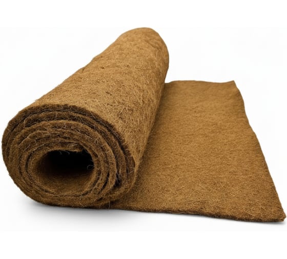 Изображение товара Укрывной материал кокосовое волокно ГеоПластБорд рулон 1х3 метра mg1x3