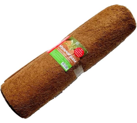 Изображение товара Укрывной материал ГеоПластБорд кокосовый 0,75x3 м мульча рулон mg75x3