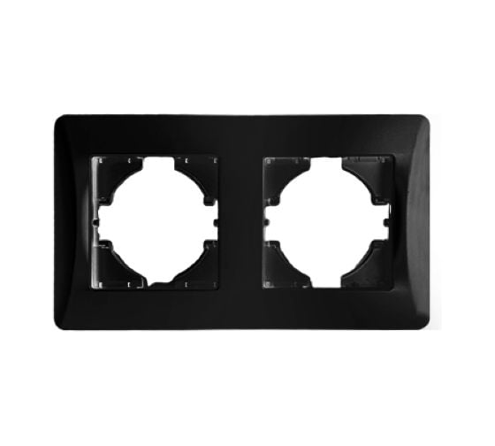 Изображение товара Рамка SPL 2 поста, антрацит, серия BW 205222