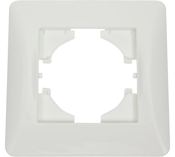 Изображение товара Рамка SPL 1 пост, белый, серия BW 205201