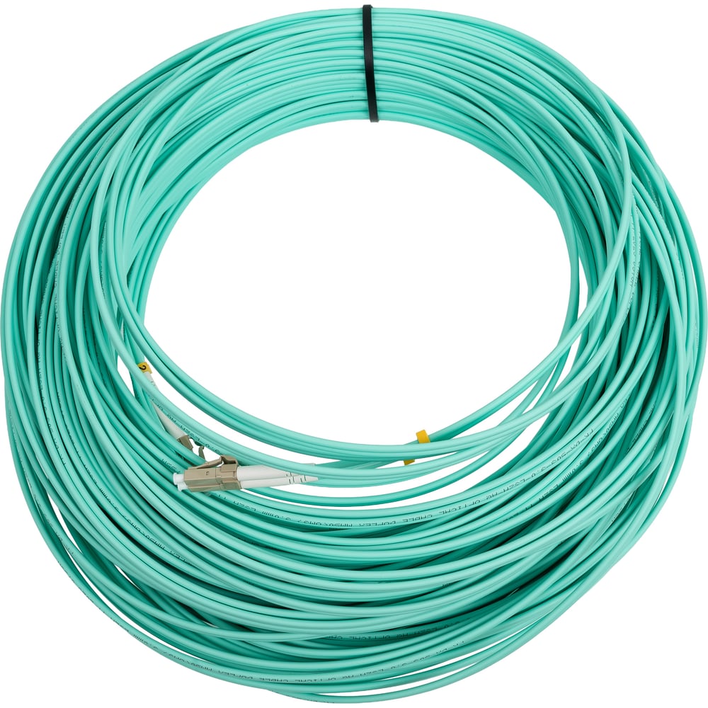 Изображение товара Оптический патч-корд ONTEK дуплексный LC-LC 70 м OM3 LSZH бирюзовый