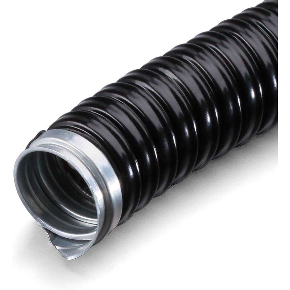 Изображение товара Металлорукав Урал ПАК изол.нг - 25мм, черный, 10м МР-1021025-010