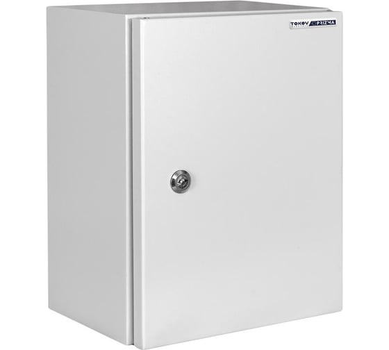 Изображение товара Корпус металлический TOKOV ELECTRIC ЩМП-1 IP54 400x310x220 с монтажной панелью PRIZMA TKE-PZ-MPB54-1