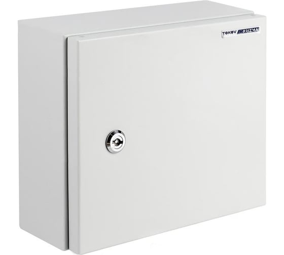 Изображение товара Корпус навесной TOKOV ELECTRIC ЩРн-12 IP54 260x310x120 металл PRIZMA TKE-PZ-MRB-12-IP54