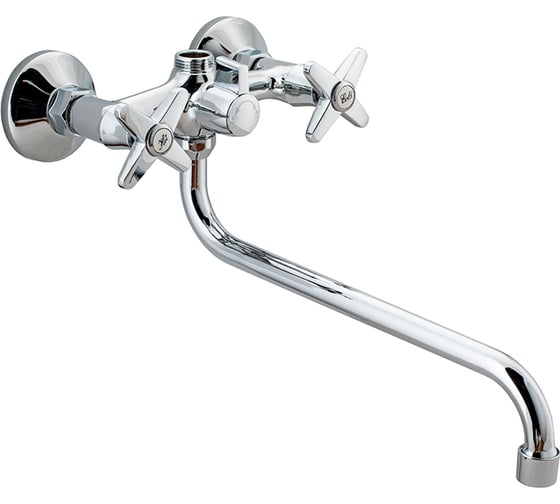 Изображение товара Смеситель для ванны Ekko длинный излив E26020-1