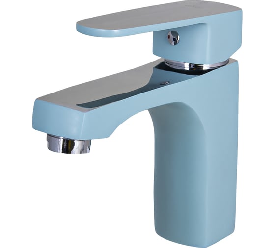 Изображение товара Смеситель для раковины Ekko с гайкой, бирюзовый E10303