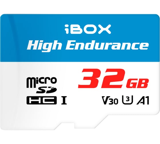 Изображение товара Карта памяти iBOX microSDHC 32GB High Endurance Speed Card 1423