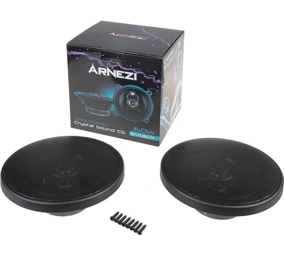 Изображение товара Колонки ARNEZI Crystal Sound С5, 13 см 3-х полосные, 2шт, Max Вт A2010010