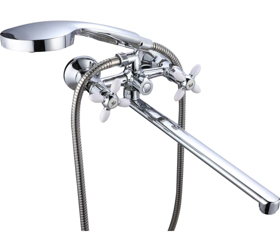 Изображение товара Смеситель для ванны ESKO, с аксессуарами, хром, Line EL_DU312A