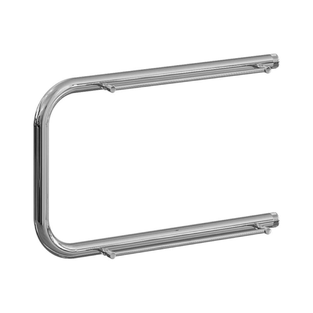 Изображение товара Полотенцесушитель MIXLINE SIMPLE P 32x60 с полкой хром нержавеющая сталь водяной