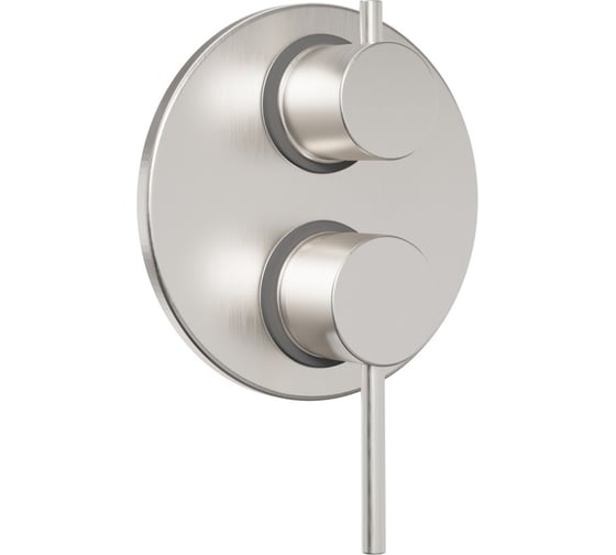 Изображение товара Смеситель для душа Paini 78PW6911 Cox с дивертором на 2 выхода встраиваемый, никель PVD 30974