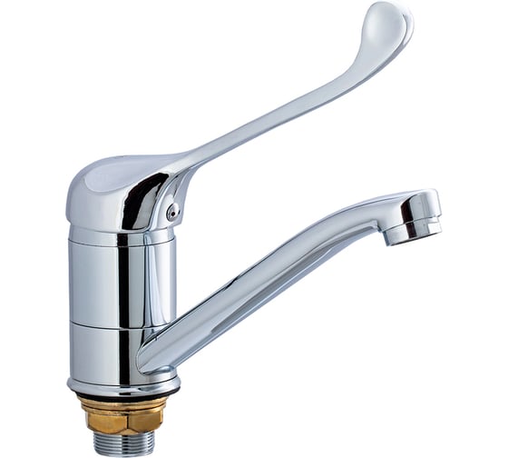 Изображение товара Хирургический смеситель для раковины Ekko с гайкой E45054