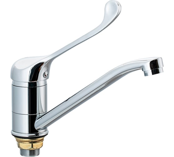 Изображение товара Хирургический смеситель для раковины Ekko с гайкой E49054