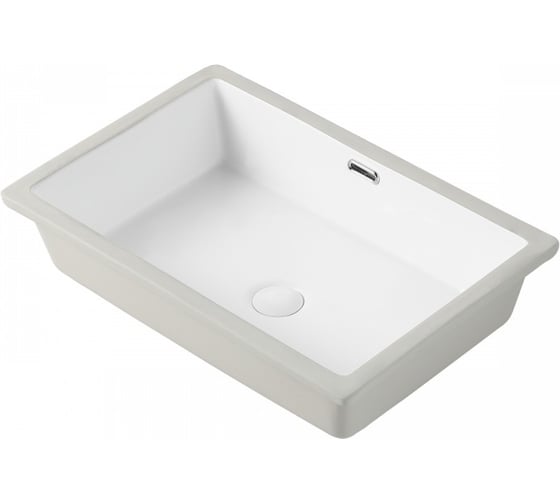 Изображение товара Раковина встраиваемая Agger снизу санфарфор, белый глянец ASB01600