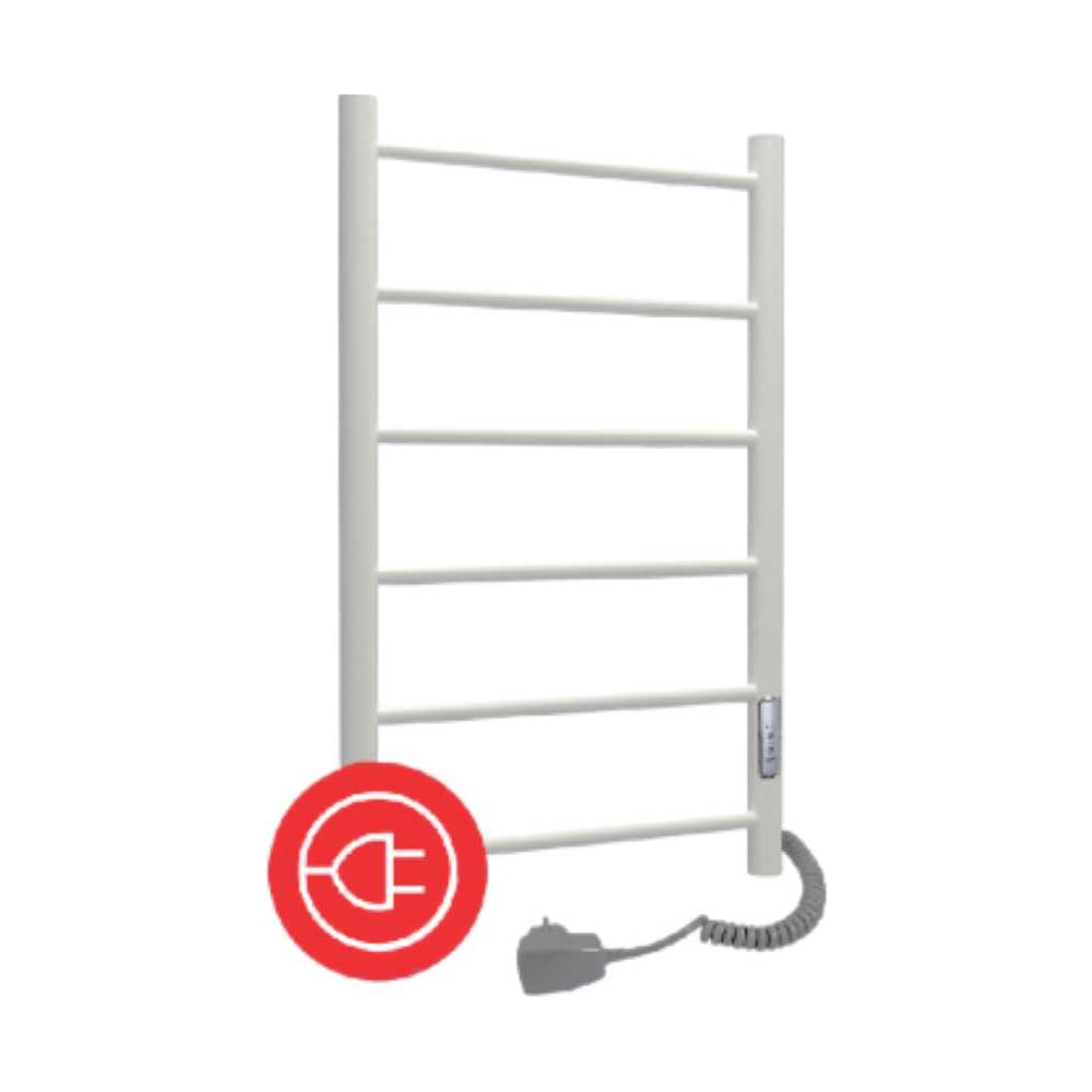Изображение товара Электрический полотенцесушитель ТЕРМОДИЗАЙН T Steel лесенка 500x1000 В белом цвете