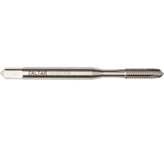 Изображение товара Метчик машинный ZALTAR HSS, DIN 371, Тип B, M5x0.8 ZA-10303