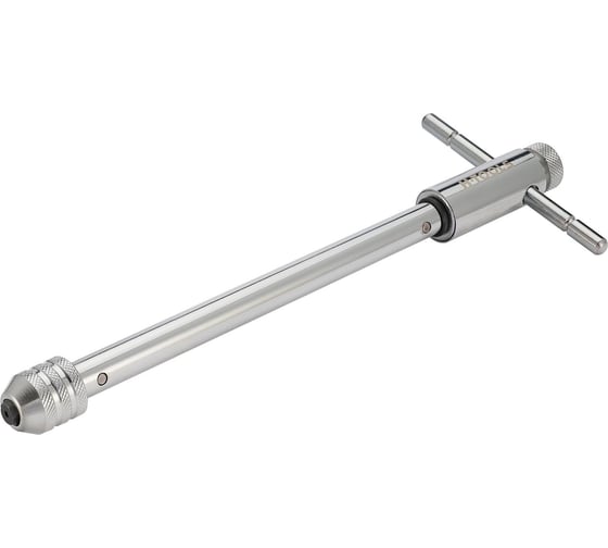 Изображение товара Вороток для метчиков с трещоткой H-Tools M5-M12(4,9-8,0мм) 300мм, с уровнем 00614130