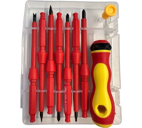 Изображение товара Набор диэлектрических отверток Turbosky DO15 736