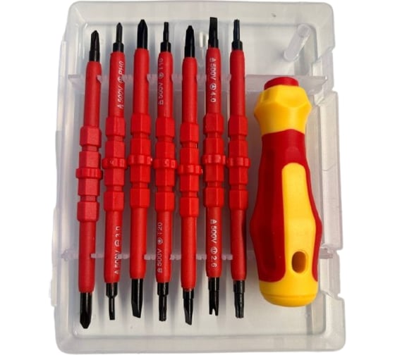 Изображение товара Набор диэлектрических отверток Turbosky DO15 736