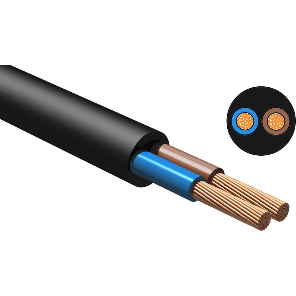 Изображение товара Кабель iTOK КГВВнг(А)-LS 2x1,5 ГОСТ 100 метров бухта