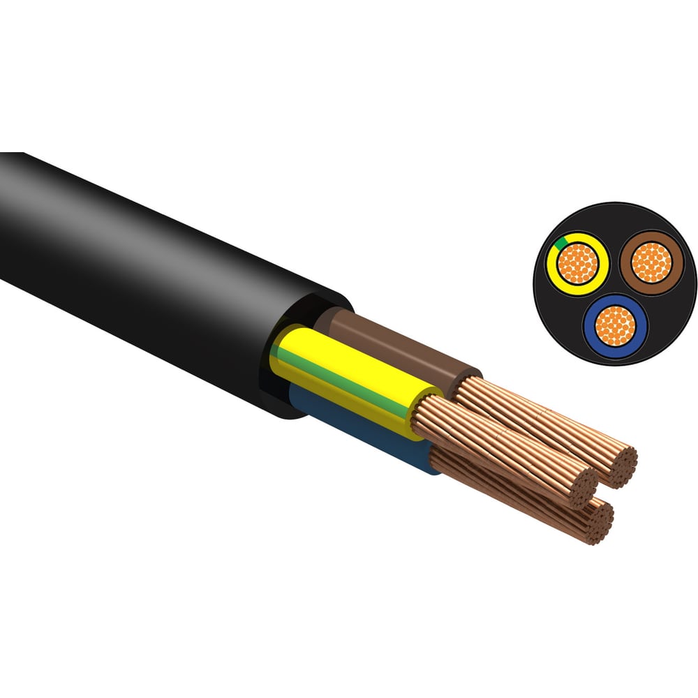 Изображение товара Кабель iTOK КГВВнг(А)-LS 3x2,5 ГОСТ 100 метров