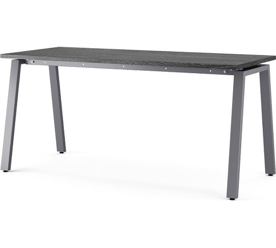 Изображение товара Стол офисный Kobor A-140/70 graphite/wood 210573