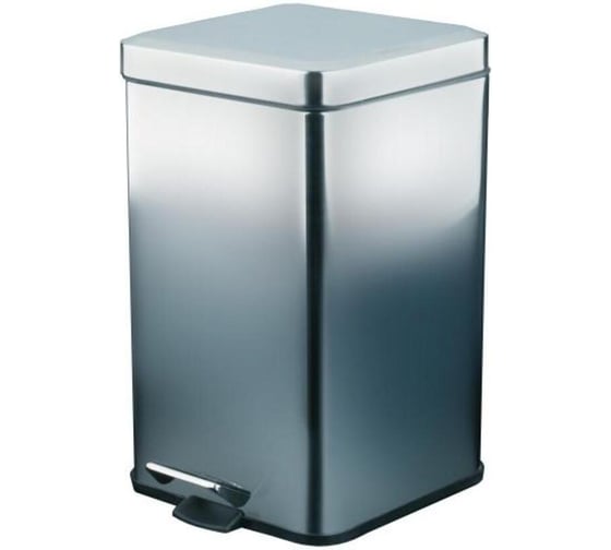 Изображение товара Ведро из нержавеющей стали NOFER 6 л. с педалью прямоугольное матовое 09111.06.S