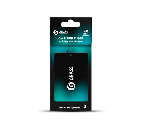 Изображение товара Ароматизатор воздуха картонный Grass (Musk + bergamot + freshness) ST-1464