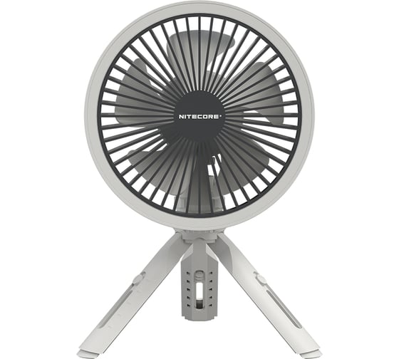 Изображение товара Портативный вентилятор NITECORE для кемпинга NEF10 White: источник питания 10000 мАч 22317