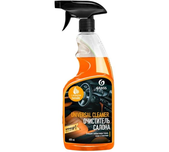 Изображение товара Очиститель салона Grass Universal сleaner папайя (флакон 600 мл) 110536