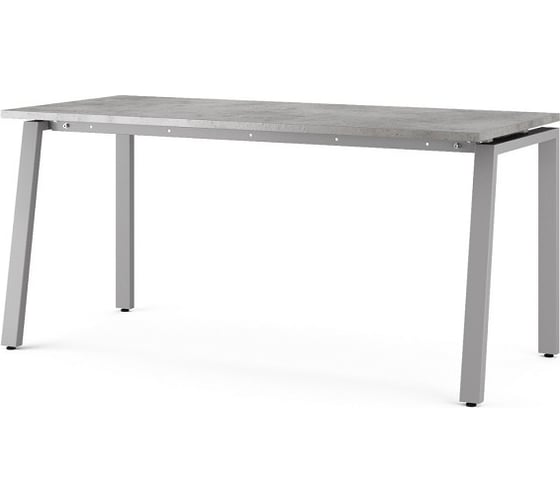 Изображение товара Стол офисный Kobor AB-160/70 aluminum/chicago 211073