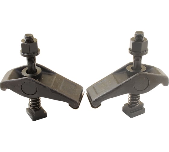 Изображение товара Прижим станочный шарнирный универсальный TLX 152x55мм, из 2-х шт, паз 19,7-20мм М18 YT-1003 75834