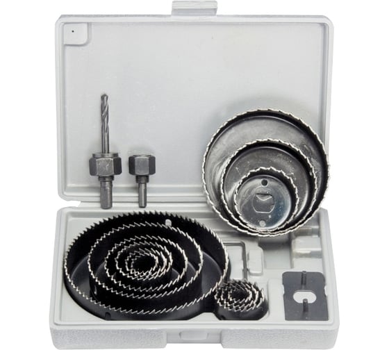 Изображение товара Набор кольцевых пил по дереву ULTIMA 19-127 мм, 12 предметов 112005